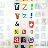Pet Tape Pre-cut - Mic - 70 mm - Alphabet Soup - 3 - MIC & MIM Premium Paper Shop - Tidformera