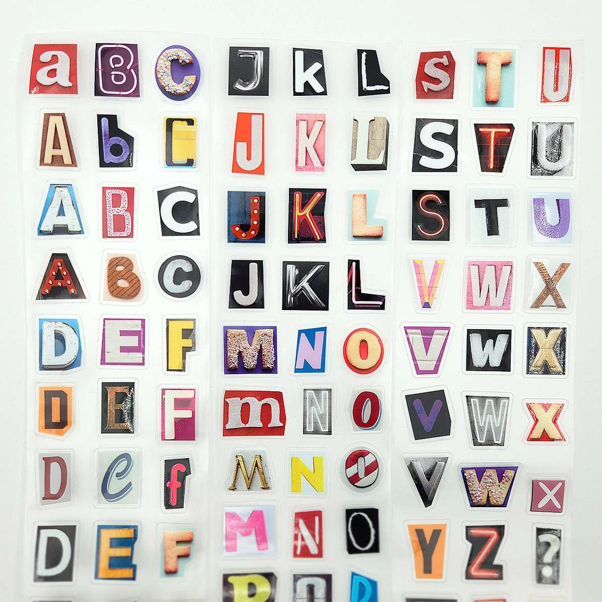 Pet Tape Pre-cut - Mic - 70 mm - Alphabet Soup - 5 - MIC & MIM Premium Paper Shop - Tidformera