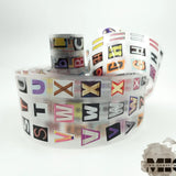 Pet Tape Pre-cut - Mic - 70 mm - Alphabet Soup - 4 - MIC & MIM Premium Paper Shop - Tidformera