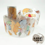 Pet Tape Pre-cut - Mic - 70 mm - Winnie the Pooh - 3 - MIC & MIM Premium Paper Shop - Tidformera