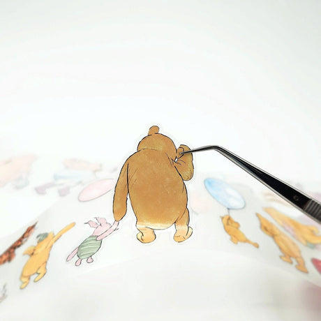 Pet Tape Pre-cut - Mic - 70 mm - Winnie the Pooh - 2 - MIC & MIM Premium Paper Shop - Tidformera
