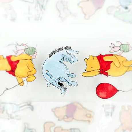Pet Tape Pre-cut - Mic - 70 mm - Winnie the Pooh - 5 - MIC & MIM Premium Paper Shop - Tidformera
