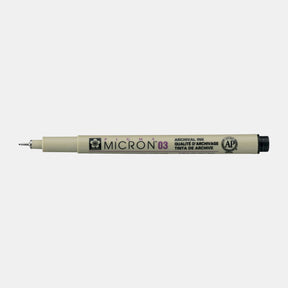 Pigma micron Fineliner Svart - 03 - 1 - Sakura - Tidformera