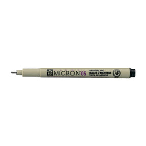 Pigma micron Fineliner Svart - 05 - 1 - Sakura - Tidformera