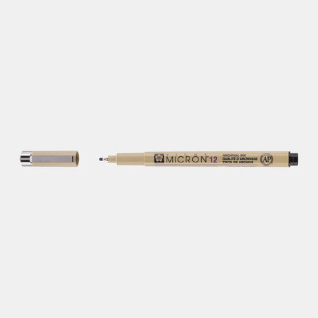 Pigma micron Fineliner Svart - 12 - 1 - Sakura - Tidformera