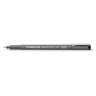 Pigment liner Fineliner Styckvis Svart - 0,1 - 1 - Staedtler - Tidformera