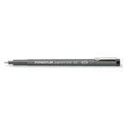 Pigment liner Fineliner Styckvis Svart - 0,2 - 1 - Staedtler - Tidformera