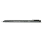 Pigment liner Fineliner Styckvis Svart - 0,5 - 1 - Staedtler - Tidformera