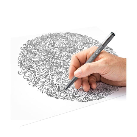Pigment liner Fineliner Styckvis Svart - 0,5 - 3 - Staedtler - Tidformera
