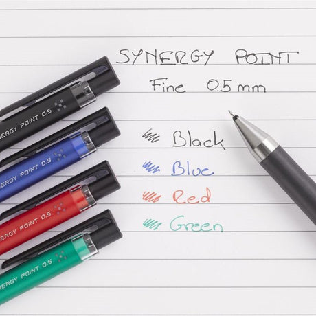 PILOT Gelpenna Synergy Point 0,5 - Red - 2 - Pilot - Tidformera