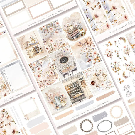 Planner Sticker Kit - Coffee Lover - 1 - Hello Petite Paper - Tidformera