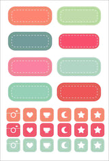 Planner stickers Kalenderstickers - Dotted Journal - 13 - Peter Pauper Press - Tidformera