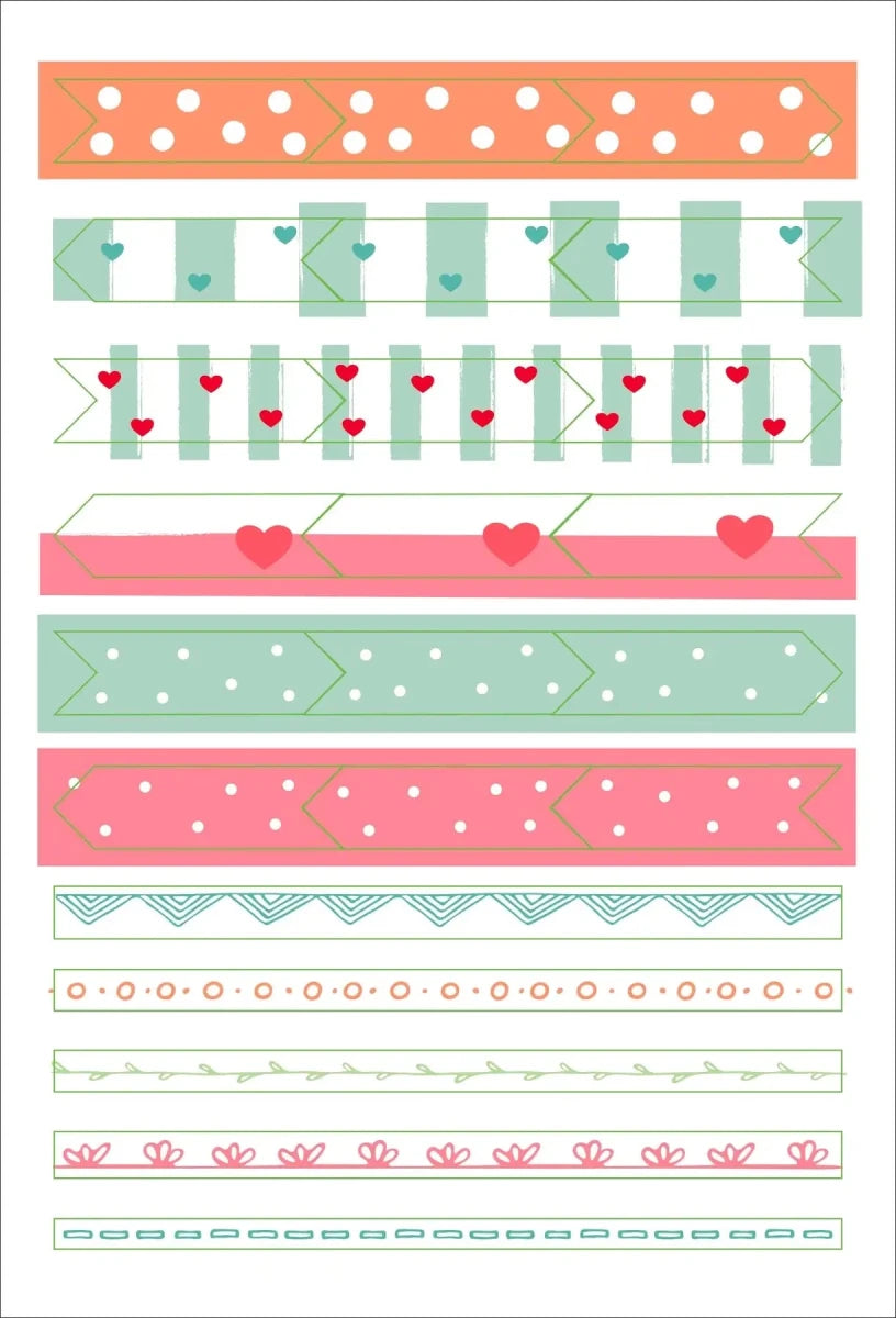 Planner stickers Kalenderstickers - Dotted Journal - 8 - Peter Pauper Press - Tidformera