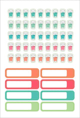 Planner stickers Kalenderstickers - Dotted Journal - 4 - Peter Pauper Press - Tidformera