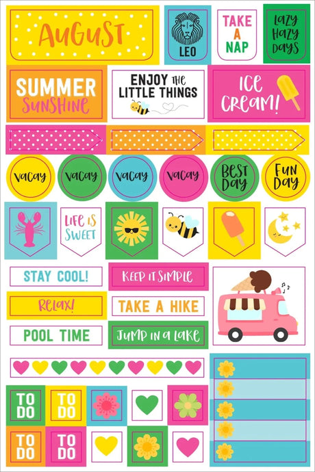 Planner stickers Kalenderstickers - Monthly - 4 - Peter Pauper Press - Tidformera