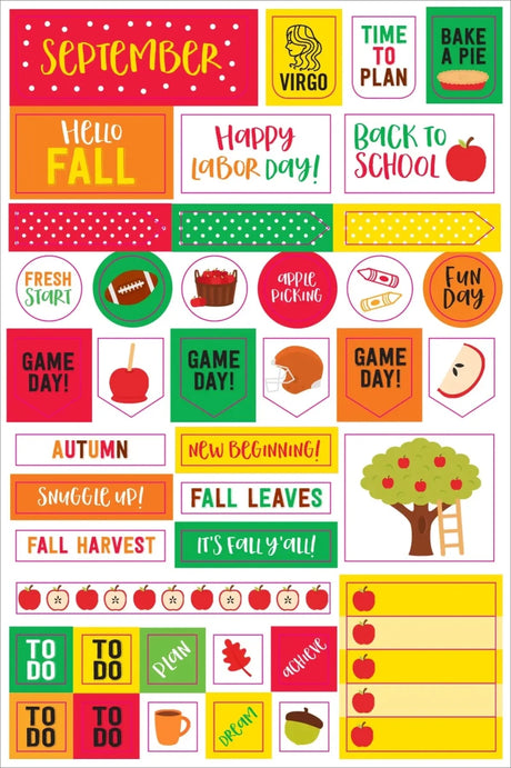 Planner stickers Kalenderstickers - Monthly - 6 - Peter Pauper Press - Tidformera