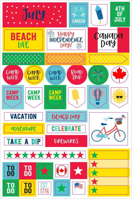 Planner stickers Kalenderstickers - Monthly - 3 - Peter Pauper Press - Tidformera