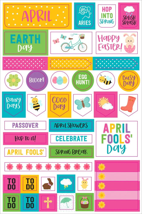 Planner stickers Kalenderstickers - Monthly - 11 - Peter Pauper Press - Tidformera