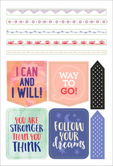 Planner stickers Kalenderstickers - She believed she could - 5 - Peter Pauper Press - Tidformera