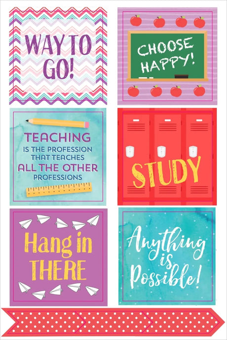 Planner stickers Kalenderstickers - Teacher - 5 - Peter Pauper Press - Tidformera