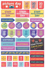 Planner stickers Kalenderstickers - Teacher - 6 - Peter Pauper Press - Tidformera