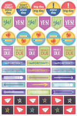 Planner stickers Kalenderstickers - Teacher - 12 - Peter Pauper Press - Tidformera