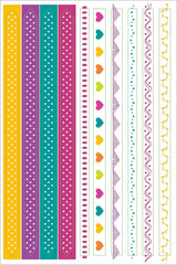 Planner stickers Kalenderstickers - Wake up. Kick ass, repeat - 8 - Peter Pauper Press - Tidformera
