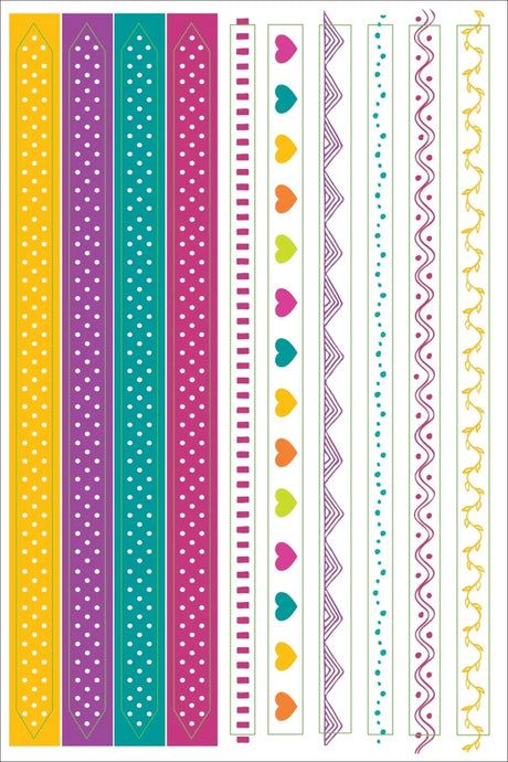 Planner stickers Kalenderstickers - Wake up. Kick ass, repeat - 8 - Peter Pauper Press - Tidformera