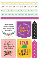 Planner stickers Kalenderstickers - Wake up. Kick ass, repeat - 7 - Peter Pauper Press - Tidformera