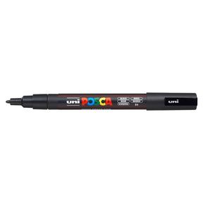 Posca marker PC - 3M - Black från Uni Mitsubishi Pencil. Svart märkpenna - Tidformera
