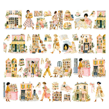 Pre cut Pet Tape - Penpaling Paula - Fall Bookish - 2 - Penpaling Paula - Tidformera