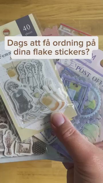 Video - Sortera flake sticker med hjälp av Grippie påsar