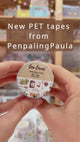 Pre-cut PET Tape - Penpaling Paula - Summer Cafe