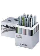 Realbrush PRO 12 - pack - Gray colors - 1 - Karin - Tidformera