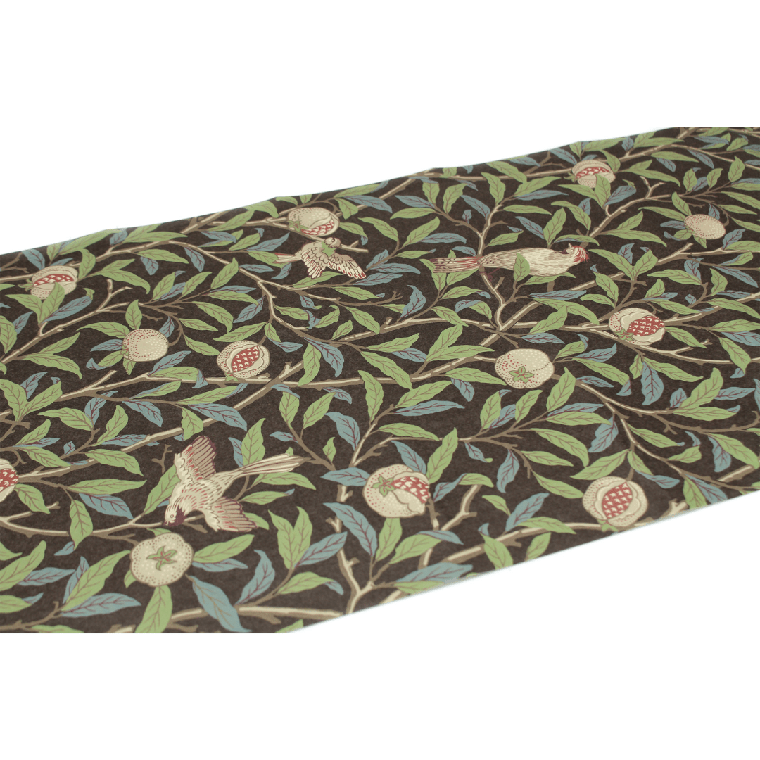 Remake sheet - Morris & Co - Bird & Pomegranate - 1 - MT masking tape - Tidformera