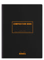 Rhodia Skrivhäfte - Composition book - B5 Svart - Linjerad från Rhodia - Svart skrivhäfte - Tidformera