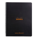 Rhodia Spiralblock A4+ Dotted Långsida från Rhodia - Svart skrivblock - Tidformera