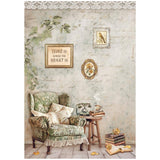 Rice Paper A4 - Golden Harmony - 6 - pack - 6 - Stamperia - Tidformera