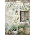 Rice Paper A4 - Herbarium Silvae - 6 - pack - 1 - Stamperia - Tidformera
