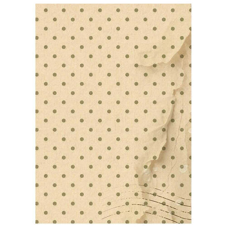 Rice Paper A6 - 8-pack - Backgrounds - Cozy Family - 7 - Stamperia - Tidformera