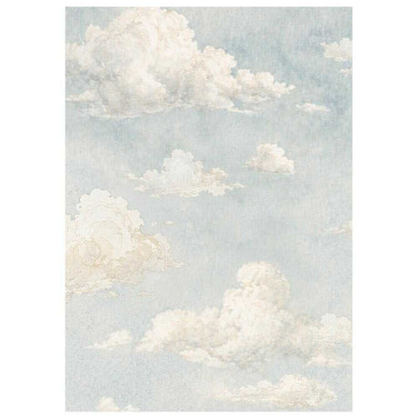 Rice Paper A6 - 8-pack - Backgrounds - Cozy Family - 5 - Stamperia - Tidformera