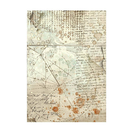 Rice Paper A6 - Alterego - 8 - pack - 4 - Stamperia - Tidformera