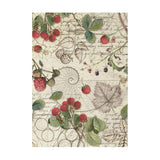 Rice Paper A6 - Forest - 8 - pack - 4 - Stamperia - Tidformera