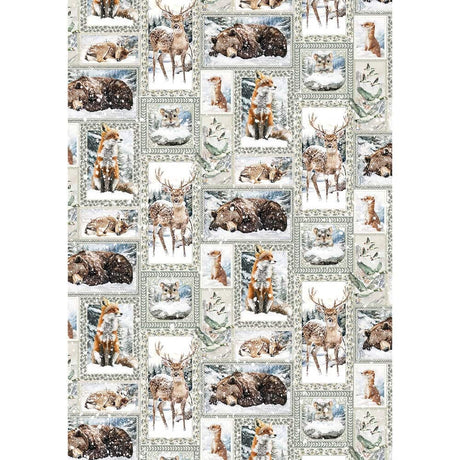 Rice Paper Art set - A5 - 8 - pack - Forest Tales - 5 - Ciao Bella - Tidformera