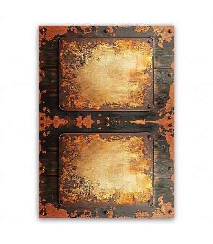Rice Paper Decoupage A4 10-pack - Steampunk - 3 - Paper Designs - Tidformera