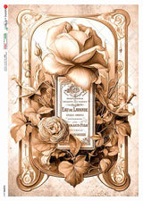 Rice Paper Decoupage - A5 - Flowers 0414 - 1 - Paper Designs - Tidformera