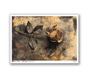 Rice Paper Decoupage - A5 - Flowers 0454 - 1 - Paper Designs - Tidformera