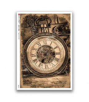 Rice Paper Decoupage - A5 - TIME 0042 - 1 - Paper Designs - Tidformera
