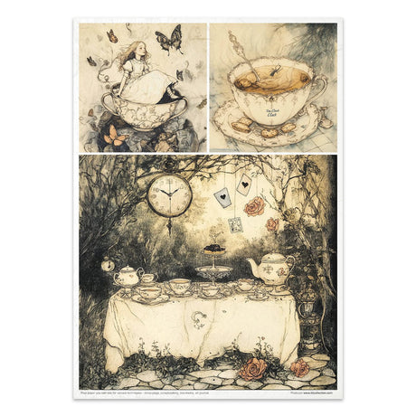 Rice paper set - A4 - Alice's Magic Vol. 1 - 8 - ITD Collection - Tidformera