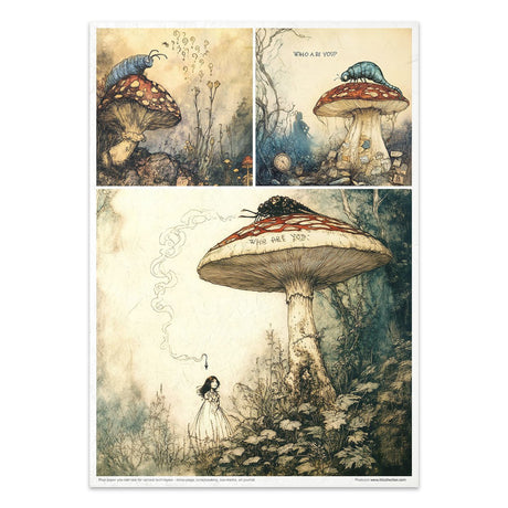 Rice paper set - A4 - Alice's Magic Vol. 1 - 6 - ITD Collection - Tidformera
